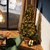 tectake umetno božično drevesce s kovinskim stojalom (742 konic in brizganih borovih storžev), 180cm