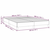Vidaxl Posteljni okvir temno siv 180x200 cm blago