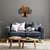 Atelier Del Sofa Zidna dekoracija Monumental Tree, 58x67 cm, Crna