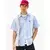 Tommy Jeans Srajca  marine / svetlo modra / bela