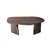 Hanah Home Klub sto Rock, 105x35x65 cm, Braon