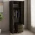 HANAH HOME Ormar Merlin 2 Walnut (382NRC1163)