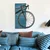 Wilderness Echo -1 - Blue, Black BlueBlack Decorative Wooden Wall Accessory