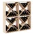 Stalak za vino 4 pcs Prirodna 62 x 25 x 62 cm