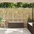 Vidaxl Vrtna klop z blazino rjava 110x30x40,5 cm poli ratan