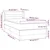 Vidaxl Box spring postelja z vzmetnico črn 90x190 cm blago