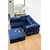 ATELIER DEL SOFA Ugaona garnitura Kanyon Navy Blue