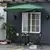 ModernHome Veliki pravugaoni suncobran, Zeleni
