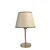 Opviq Stona lampa E27 Socket, Zlatno-Krem