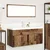 Kupaonski ormar Staro drvo 100 x 38,5 x 46 cm Konstruirano drvo