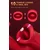 SuperLove Triple Stimulation Licking Tongue & Flapping G-Spot Vibrator Red