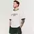 GymBeam Oversized Varsity T-Shirt White