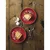 CHURCHILL Stonecast Berry Red plitev krožnik, coup, premer: 324 mm (12 kos)