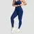 GymBeam Women‘s Sculpt Seamless Leggings Navy