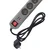 Kraft&Dele Podaljšek 1,5 m trak 2xUSB + 5x230V + stikalo
