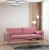 Atelier del Sofa Trosed Rome 90x70x215cm Roze
