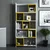 Hanah home Polica 120x75x65cm Belo-Žuta