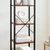 shumee Temno rjava ozka knjižna omara Loft VR37 40x30x187,5 Begryf