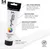 Daler Rowney Akrilna barva System3, set 2x150 ml, Titanium White