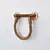 Hanah Home Držač peškira Cop058, 16x18x4 cm, Braon