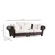 ATELIER DEL SOFA Sofa trosed Lawrence Lounge Brown White
