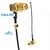 Pigtail uFL ženski/SMA-RP vtičnica RF1.13 15cm