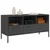 TV ormarić crni 100,5 x 39 x 50,5 cm čelični