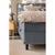 Modra boxspring postelja s prostorom za shranjevanje 160x200 cm Elva Bold – Bonami Selection