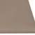 vidaXL Stenska glavna postelja 12 pcs Kapučino 60 x 15 cm blago