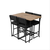 Hanah Home Set barskih stolova i stolica, 110 x 92 x 70 cm, 5 delova, Antracit