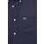 Lanena košulja Lacoste boja: tamno plava, regular, o button-down ovratnikom