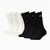 PUMA Junior Classic Crew Socks 6 Pack, Black/White