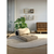 Sivo-rjava futonska vzmetnica 70x200 cm Wrap Mocca/Dark Grey – Karup Design