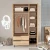 Hanah home Ormar 112x195,6x55cm Orah