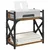 Držač za printer Staro drvo 40 x 20 x 40 cm Konstruirano drvo