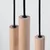 Sollux SL.1270 - Luster na sajli PASTELO 5xG9/8W/230V drvo