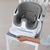 Kids II Hranilica za bebe Booster 11576, Sivo-bela