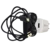 Punjač USB-A na USB-C kablom, 15 W, Belo-crni