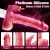 SuperLove Thrusting Realistic Vibrator with Tongue Clitoral Stimulation & Remote