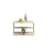 Hanah Home Klub sto Lifon, 50x33x40 cm, Krem