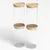 Container, borosilicate glass, O7cm, 350 ml, with bamboo lid - Zokura