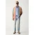 TOMMY HILFIGER Srajca Relaxed Fit Multicolour Stripe azur / rumena / temno zelena / oranžna