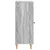 Kreveta Siva sonoma 33 x 34,5 x 90 cm Konstruirano drvo