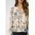 Cream Bluza CRLucia bež/modra/rjava/zelena