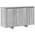 Kreveta Sivi hrast sonoma 120 x 41 x 75 cm Konstruirano drvo