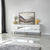 Hanah Home TV Komoda Leon, 180x59x35 cm, Belo-Zlatne boje