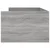 Vidaxl Posteljni okvir s predali siva sonoma 90x200 cm
