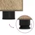 Kreveta s policom FLORIN Sonoma hrast 88,5 x 30,5 x 73 cm