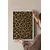 WallXpert uramljena slika 115266, zlatna leopard šara, 50 x 70 cm, beli ram