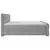 Boxspring Krevet Brisbane 180/200 cm , svetlosiva